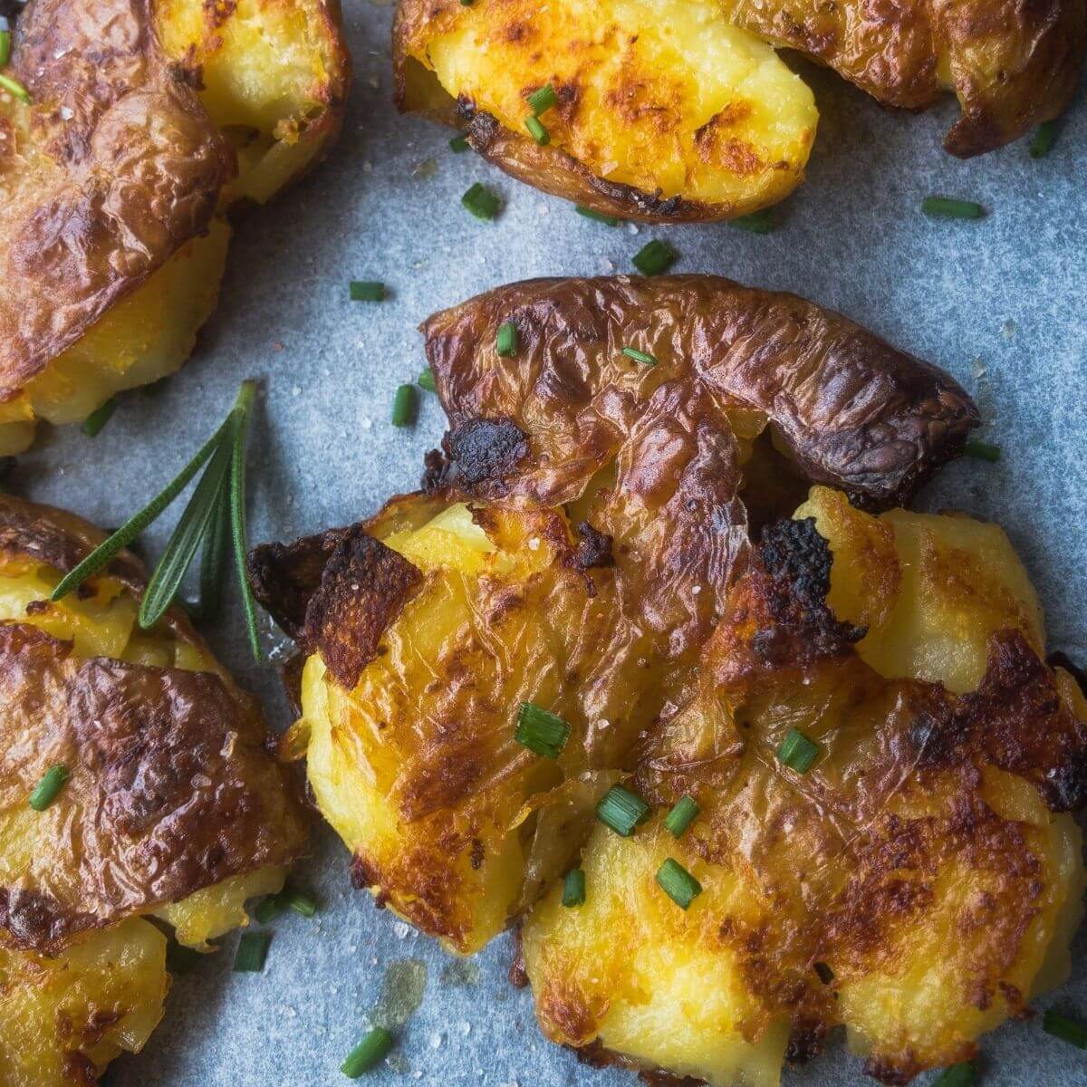 Milly's Smashed Potatoes