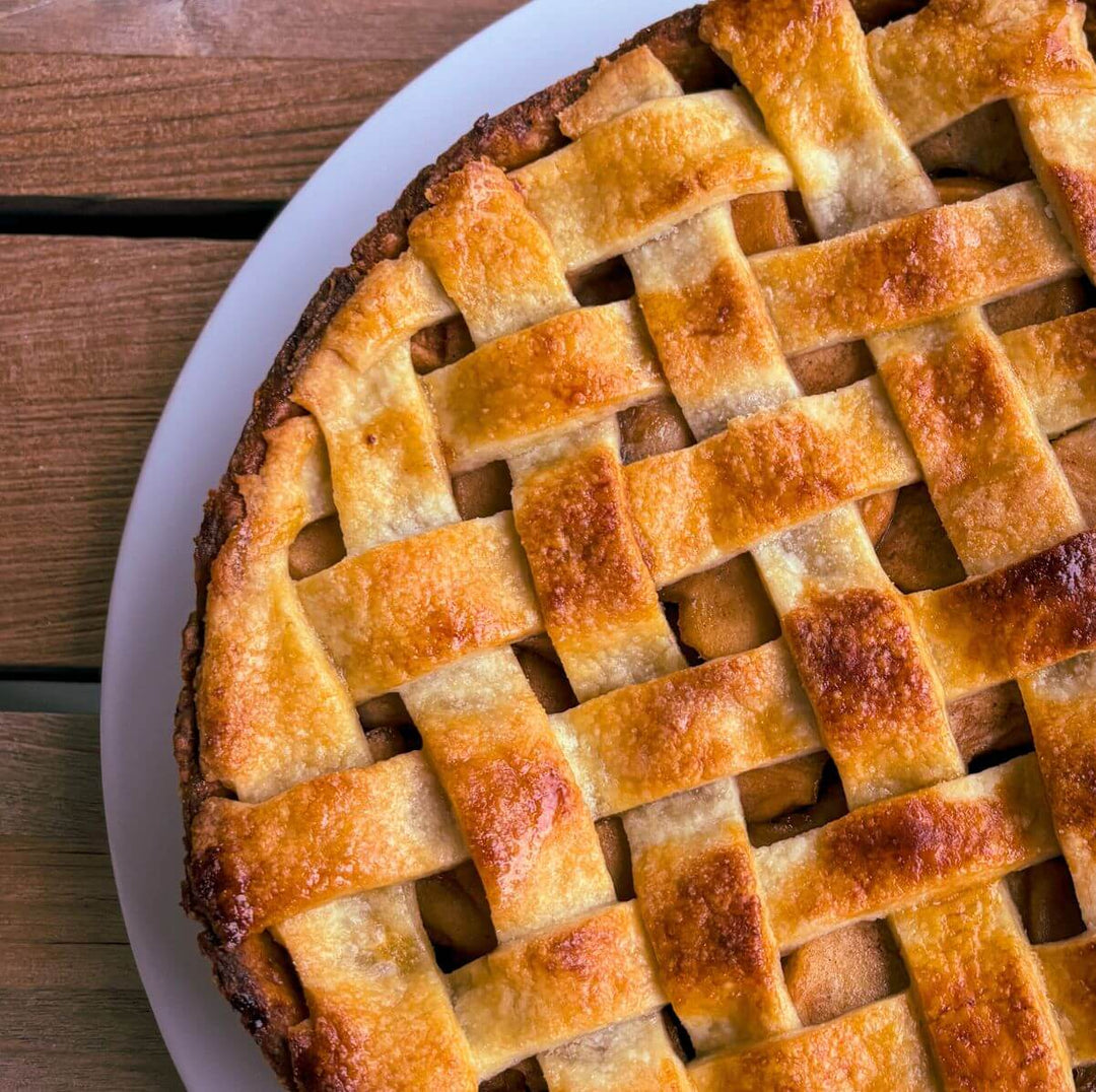 Liz's 'Two As One' Apple Pie