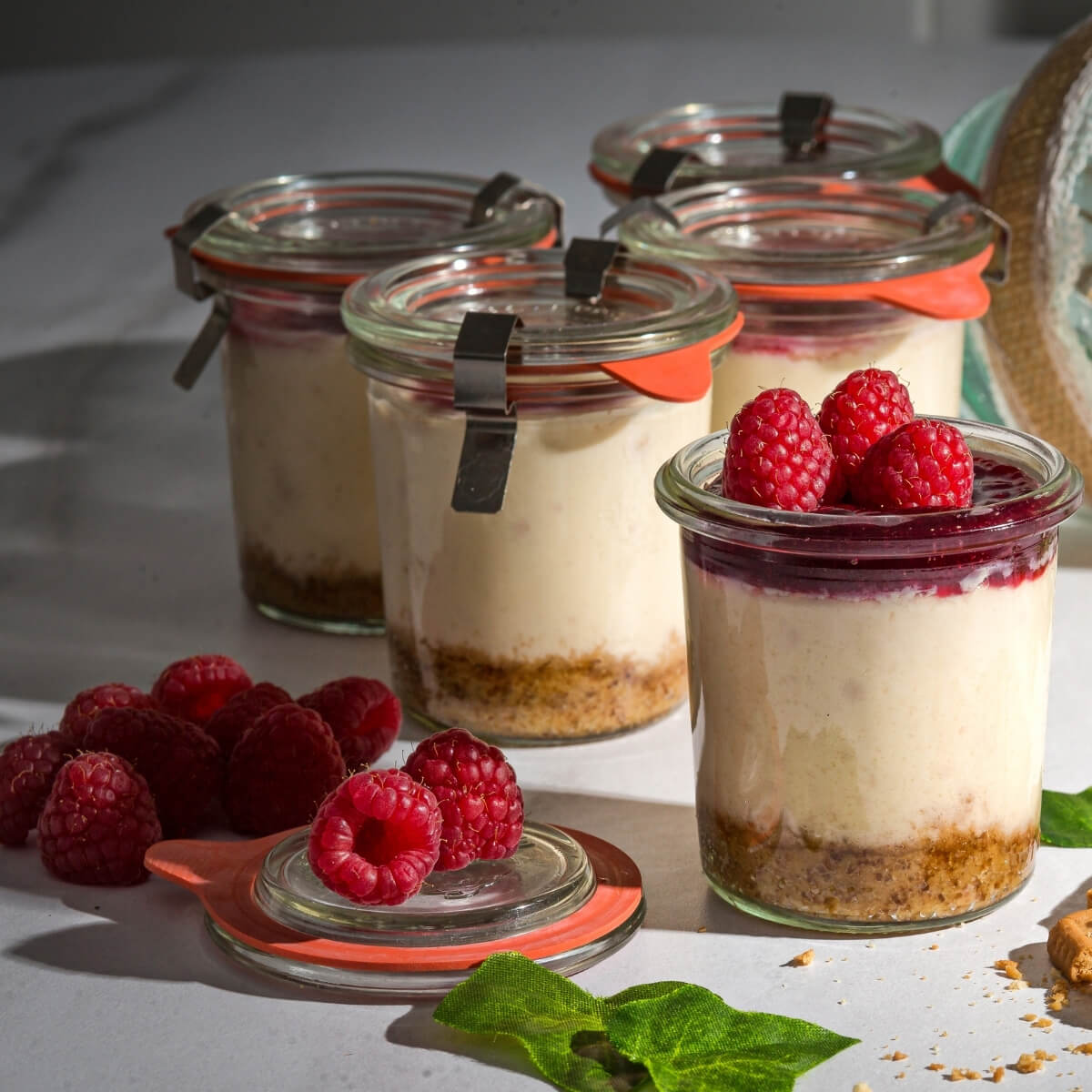 Cheesecake in a Jar (using your Slow Cooker)