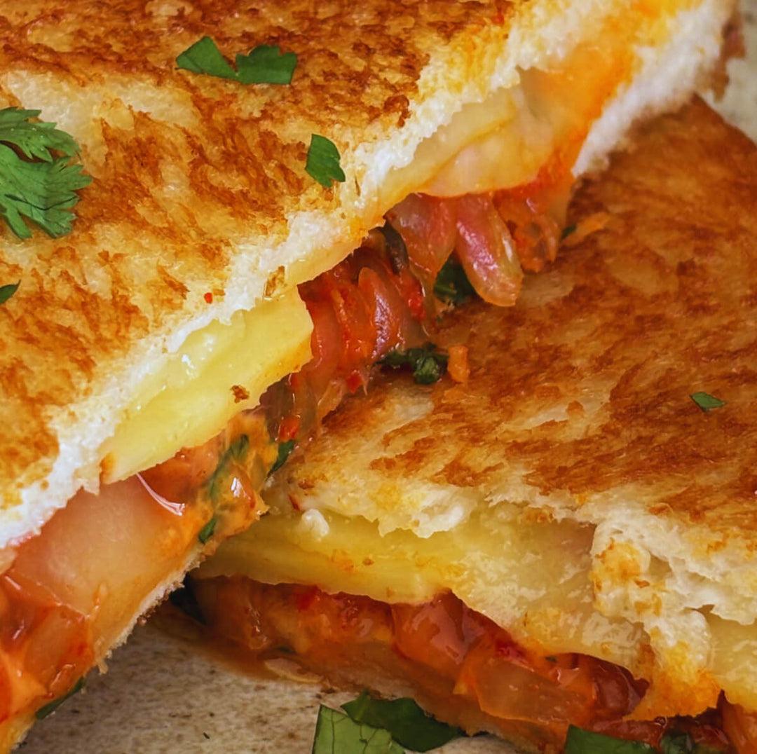 Liz's Epic Kimchi Toastie