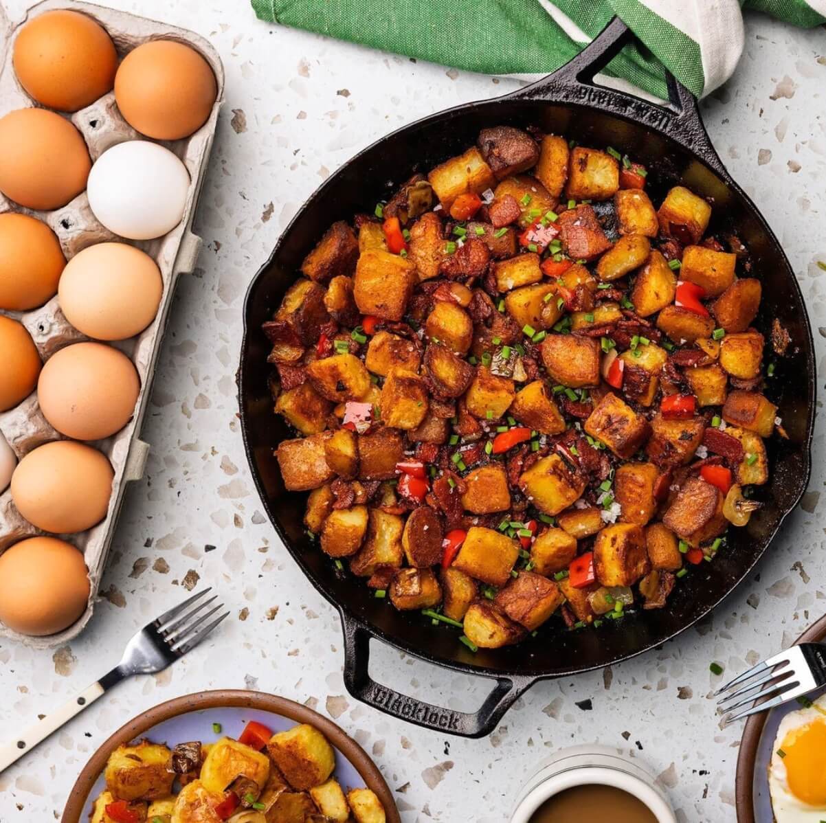 Lodge Cast Iron Breakfast Potatoes