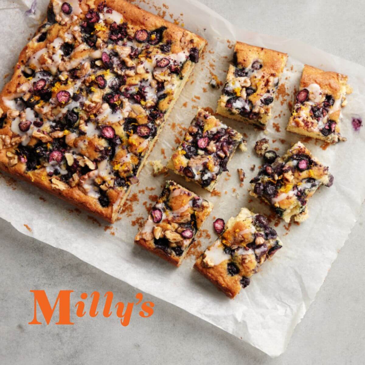 Milly's Blueberry & Lemon Cake