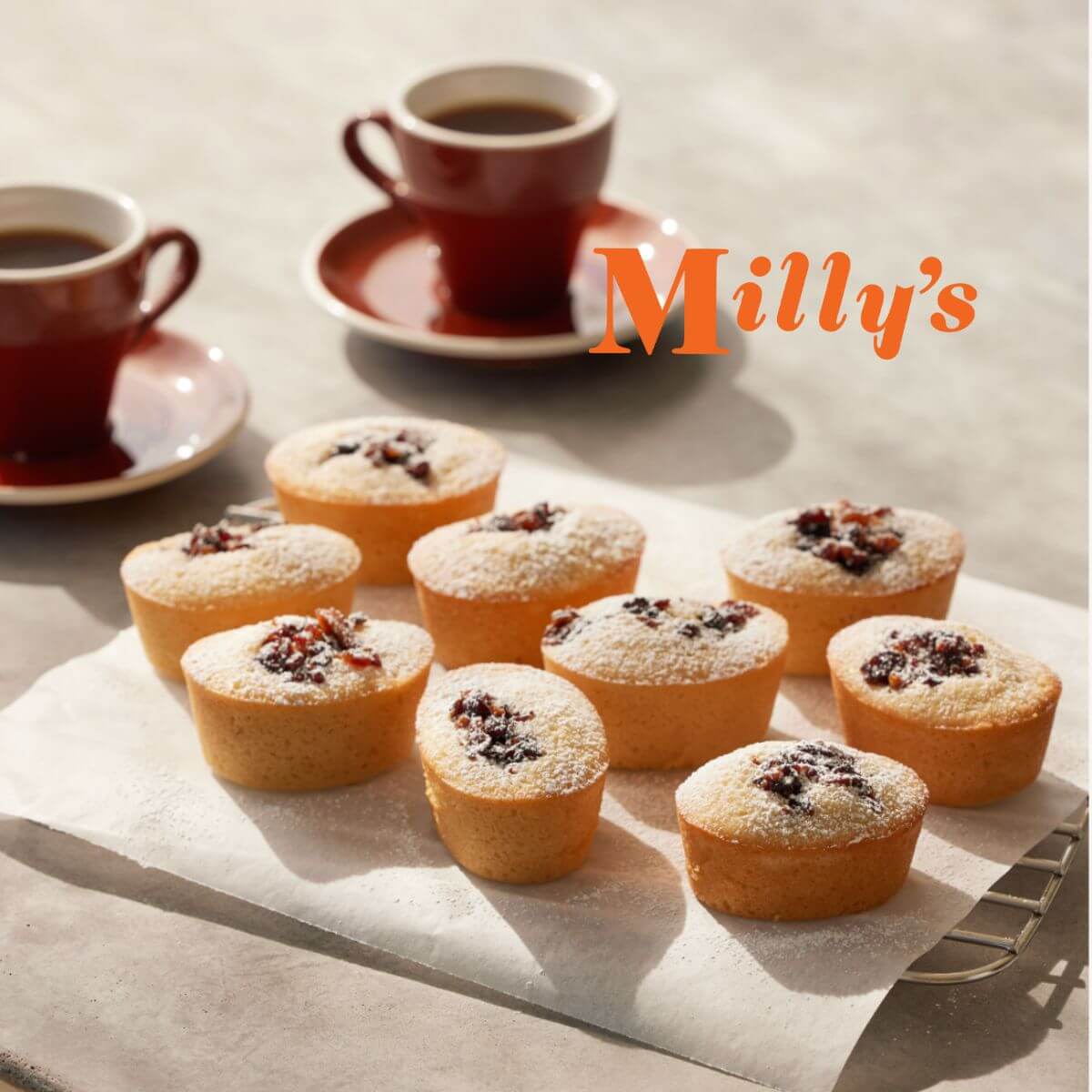 Milly's Christmas Mince Friands