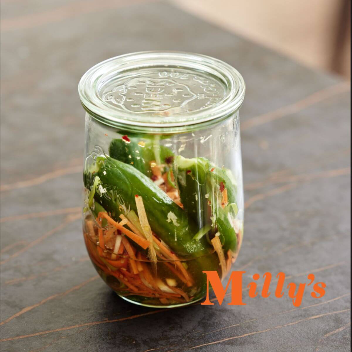 Milly's Fresh Cucumber Salad – Kimchi-style