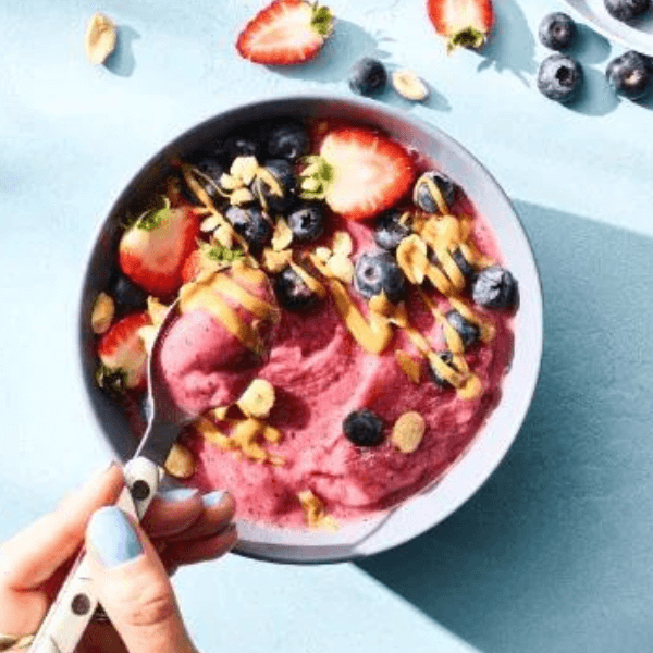 Vitamix Peanut Butter & Jelly Smoothie Bowl