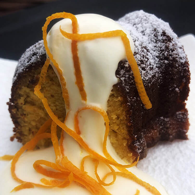 Almond & Mandarin Cake