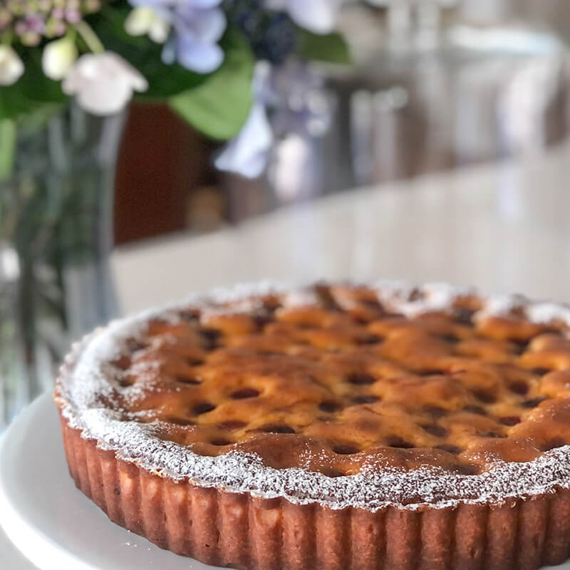 Milly's Seasonal Cherry Tart