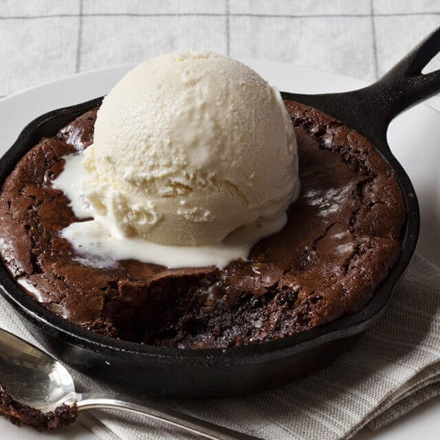 Milly's Skillet Brownie