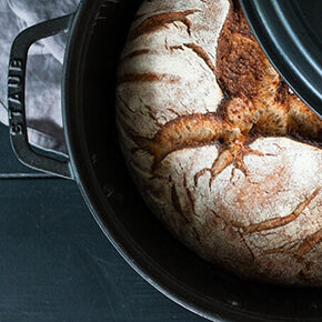No-Knead Dutch Oven Bread