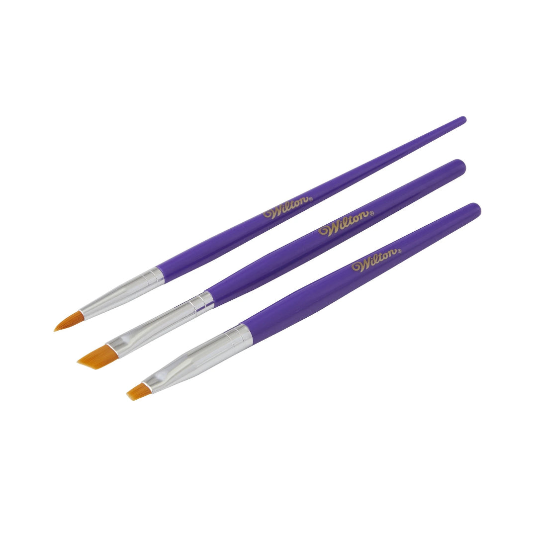 Wilton Cake and Cookie Decorating Brush Set 3pc