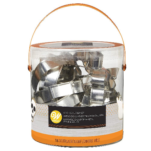 Wilton Halloween Metal Cookie Cutter Set 18pc