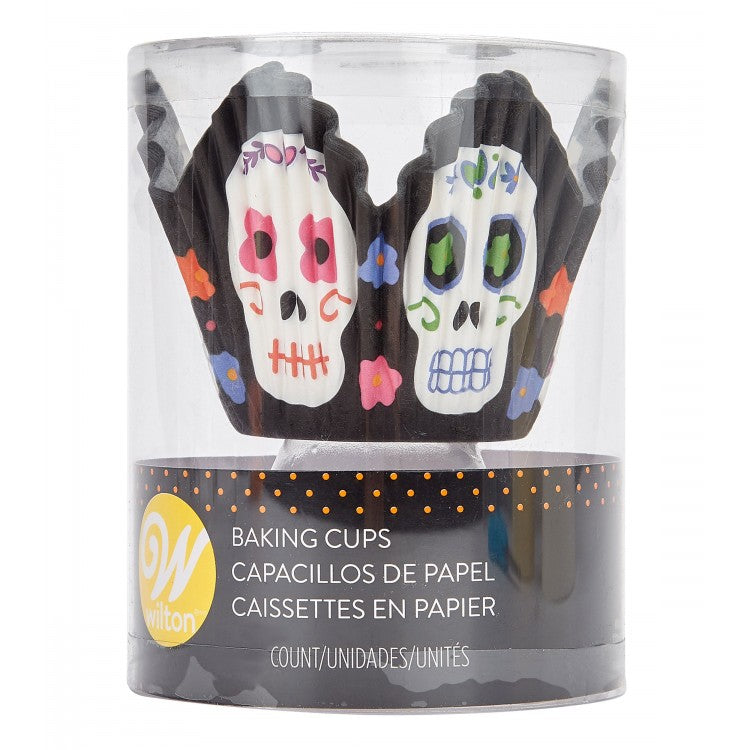Wilton Day of the Dead Petal Cups 24ct