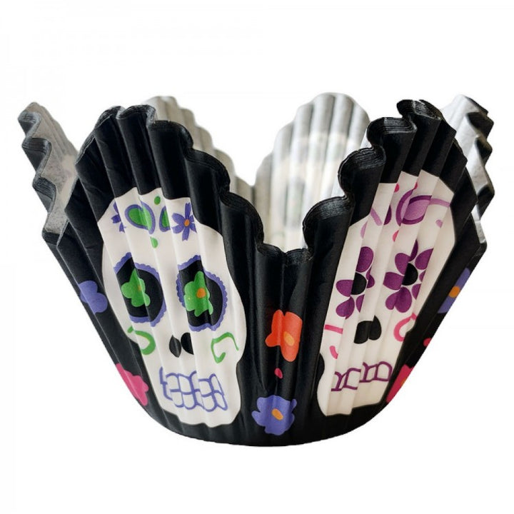 Wilton Day of the Dead Petal Cups 24ct
