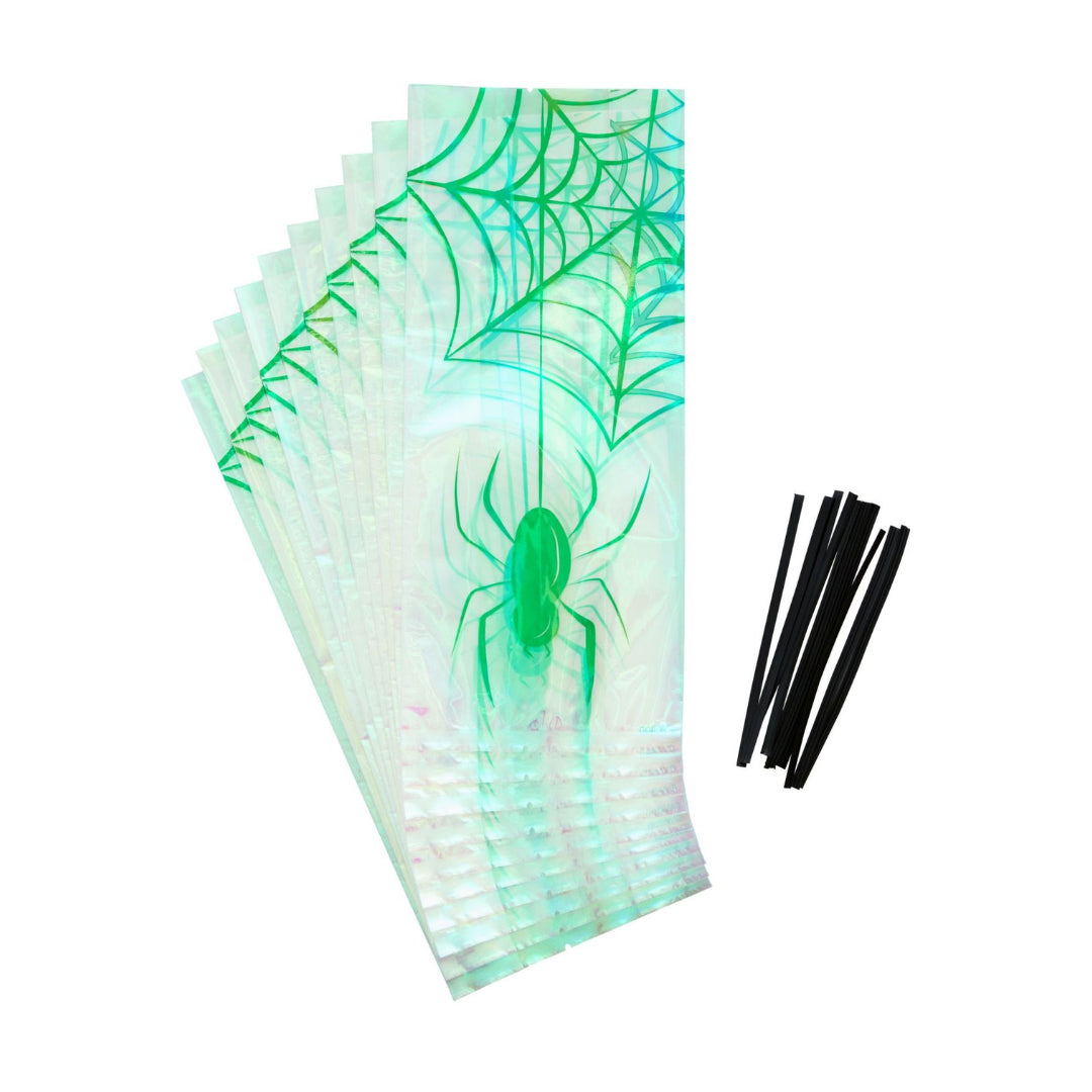 Wilton Iridescent Spider Treat Bags 10ct