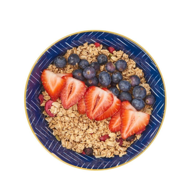 Mikasa Does it All Bowl 15.7cm Leafy Indigo