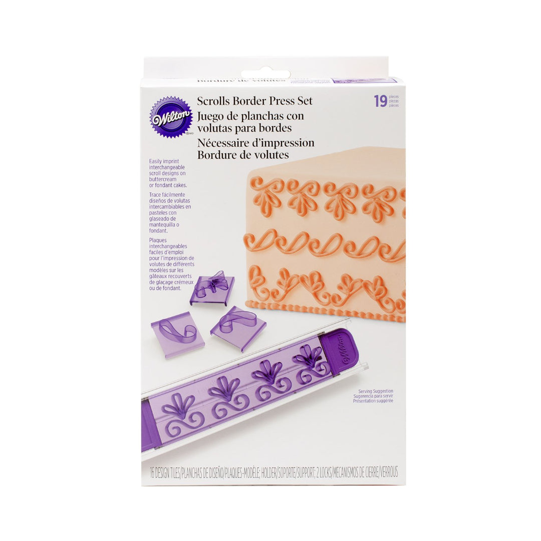 Wilton Scrolls Border Press Set