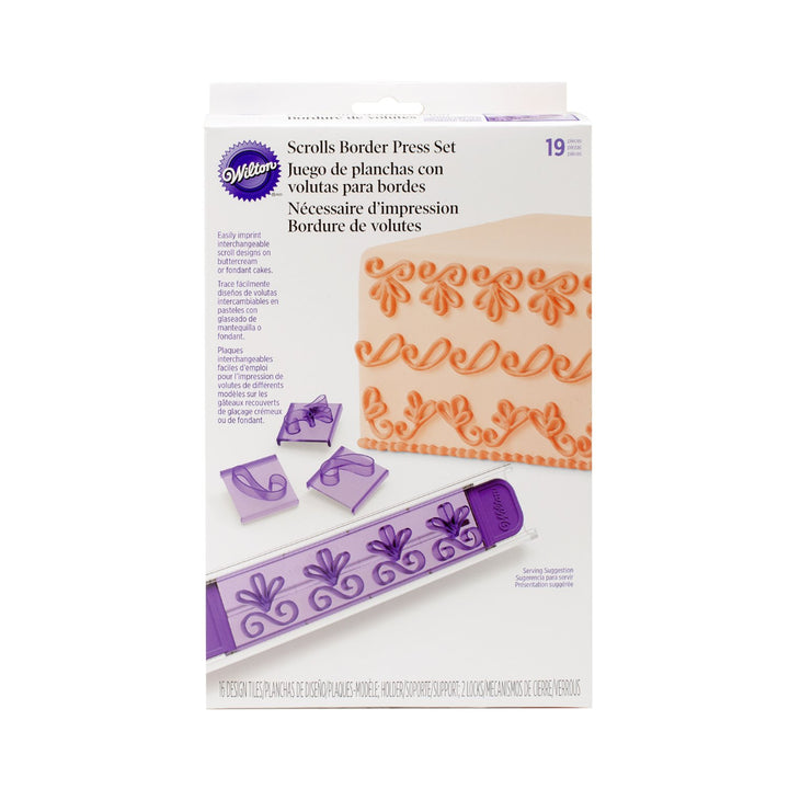 Wilton Scrolls Border Press Set