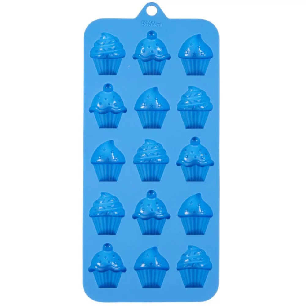 Wilton Silicone Candy Mould - Cupcakes