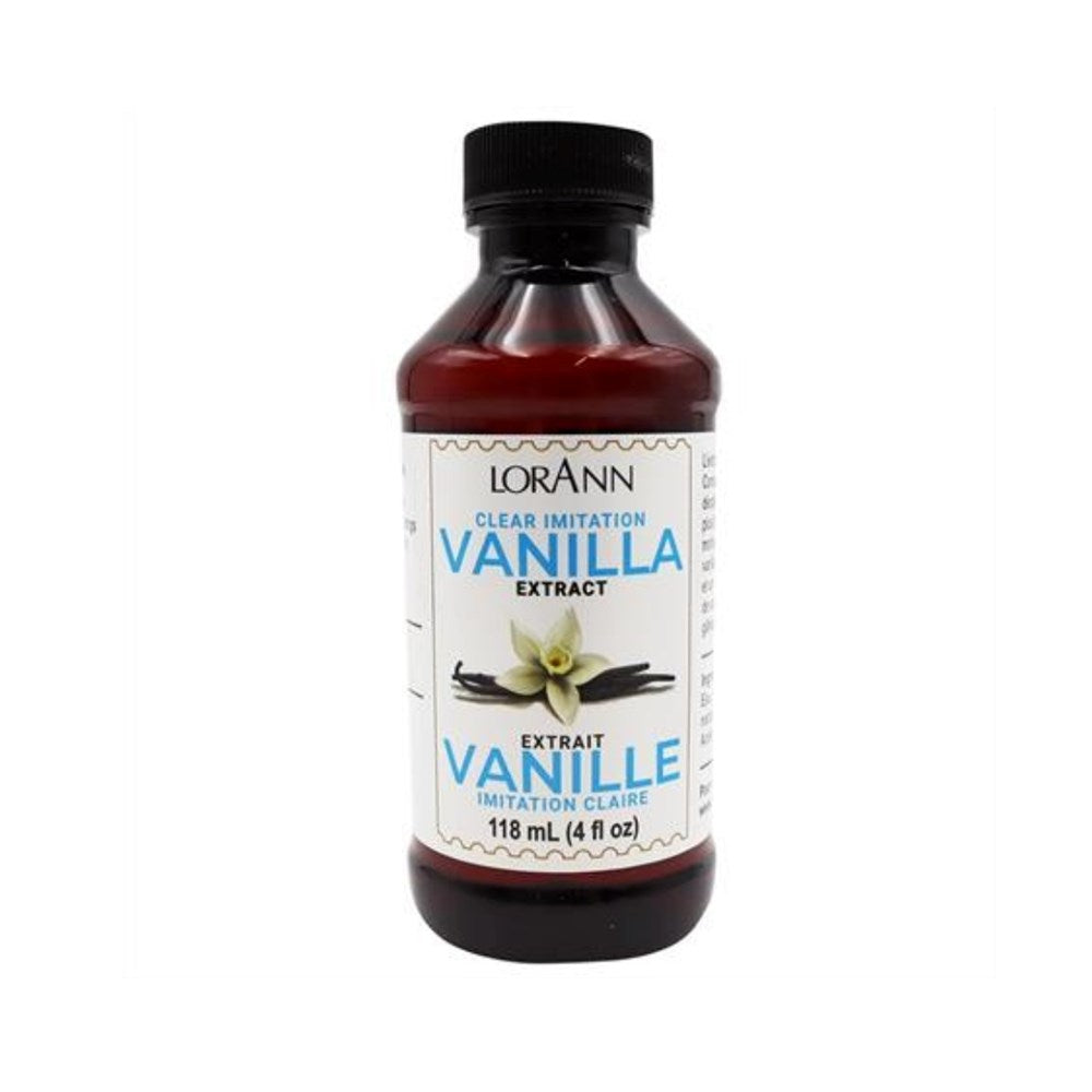 LorAnn Clear Imitation Vanilla Extract 4oz