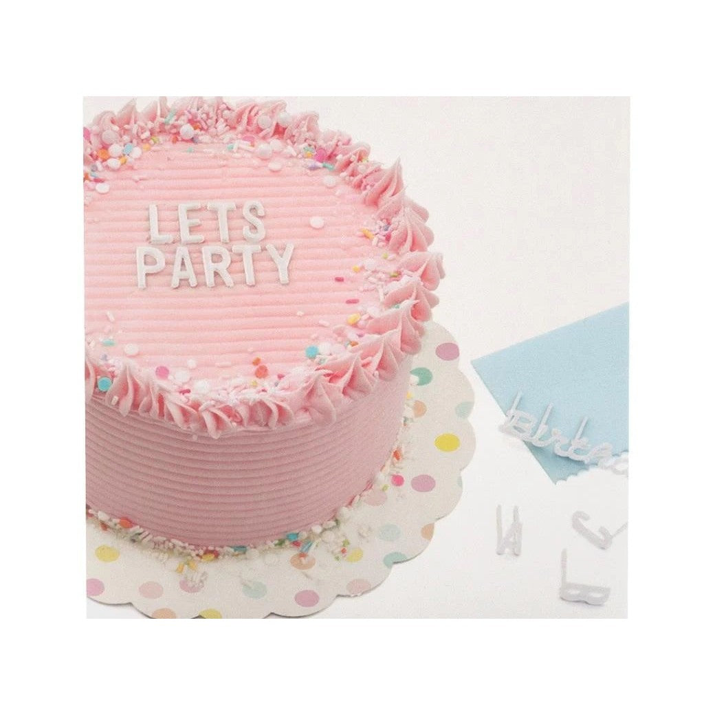 Sweet Tooth Fairy Cake Letterboard White