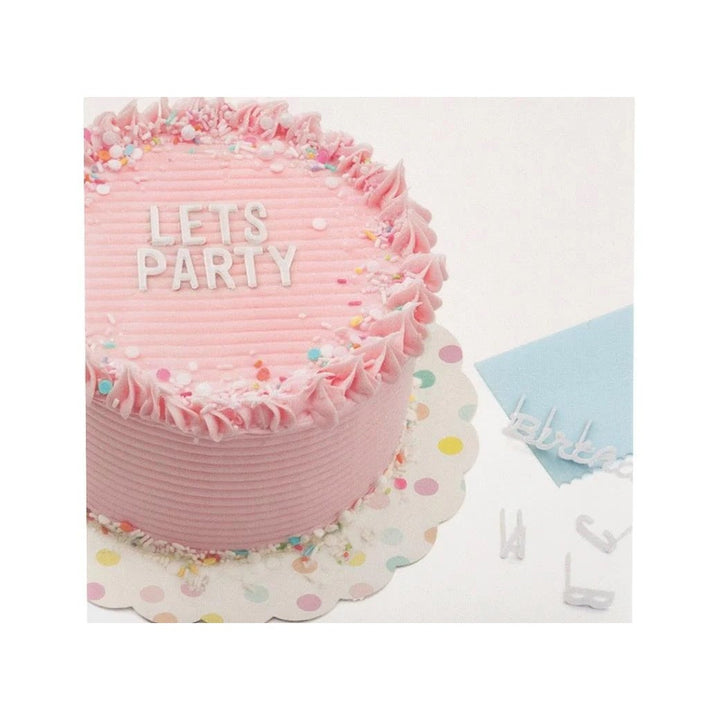 Sweet Tooth Fairy Cake Letterboard White