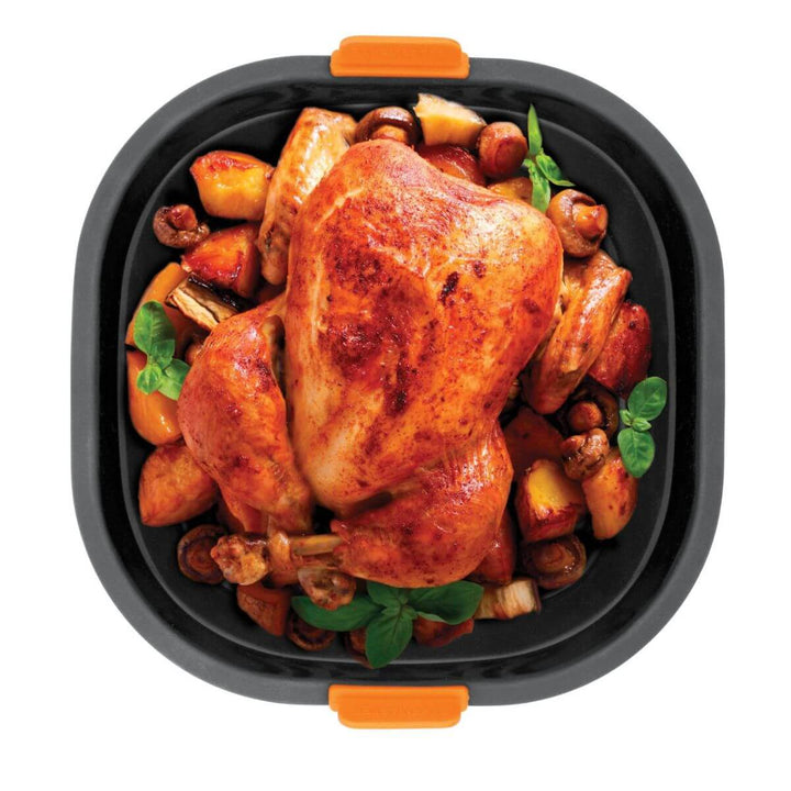 Bakemaster Silicone Air Fryer Insert Square