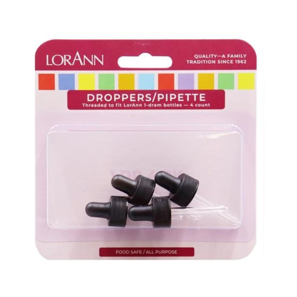 LorAnn Threaded Droppers for Drams 4pk