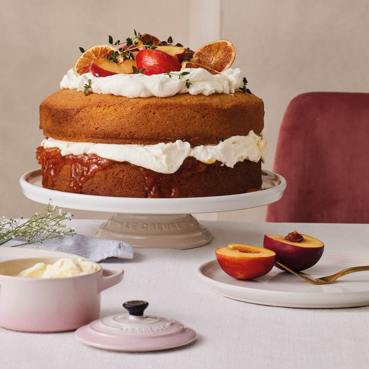 Le Creuset Footed Cake Stand Meringue