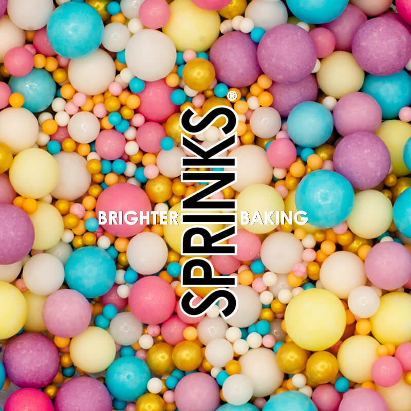 Sprinks Bubble Bubble Gold & Pastel Sprinkles 75g