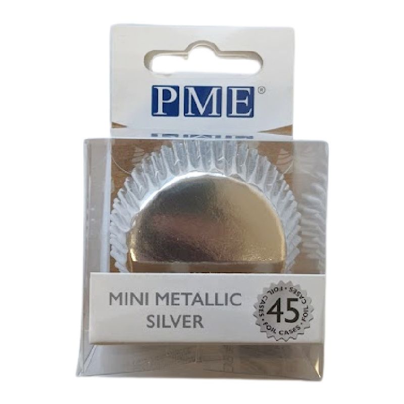 PME Mini Metallic Baking Cases 45pk