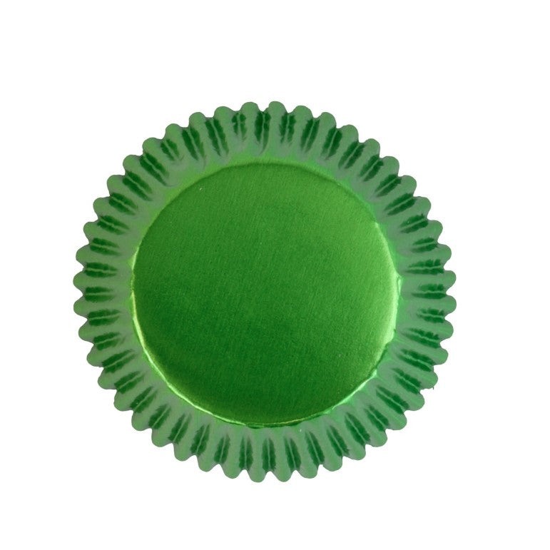 PME Green Metallic Foil Cupcake Cases 30pk