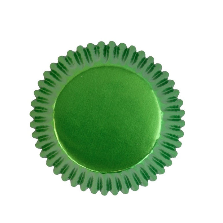 PME Green Metallic Foil Cupcake Cases 30pk