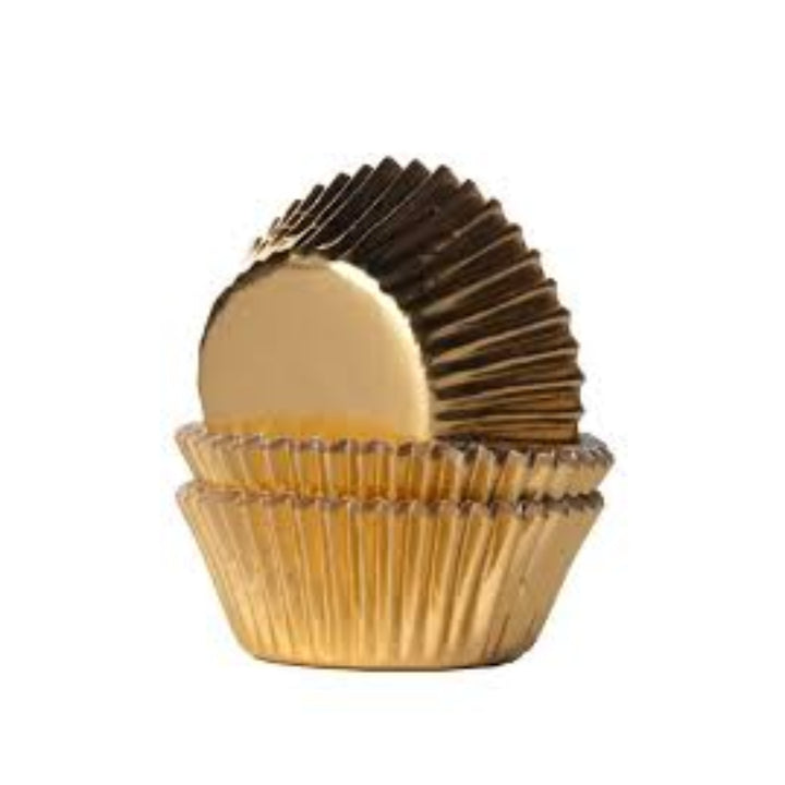 PME Gold Metallic Foil Cupcake Cases 30pk