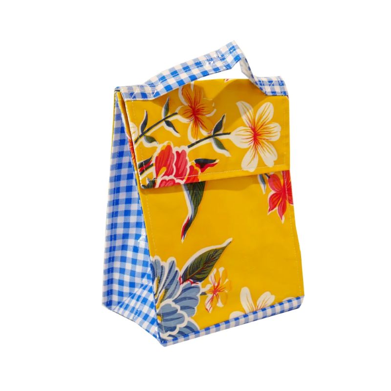 BenElke Insulated Lunchbag Hibiscus Yellow