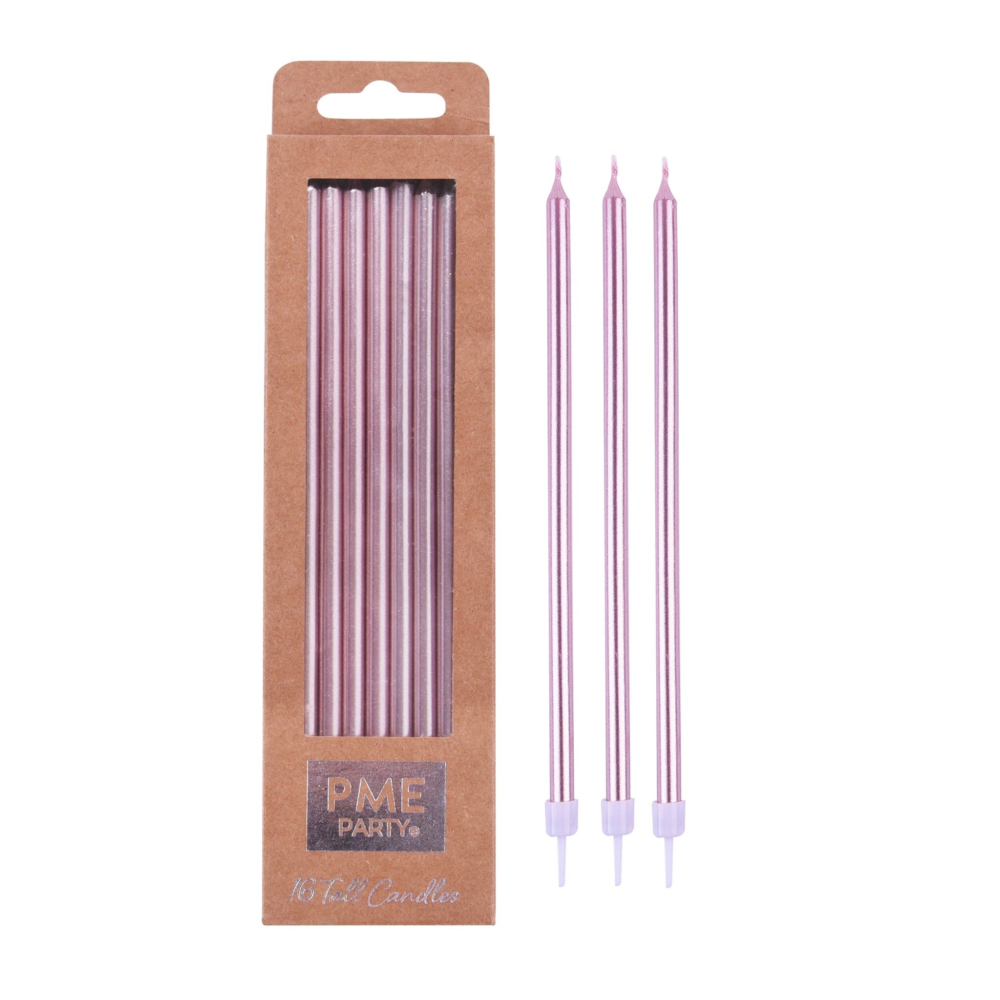 PME Extra Tall Candles 18cm 16pk