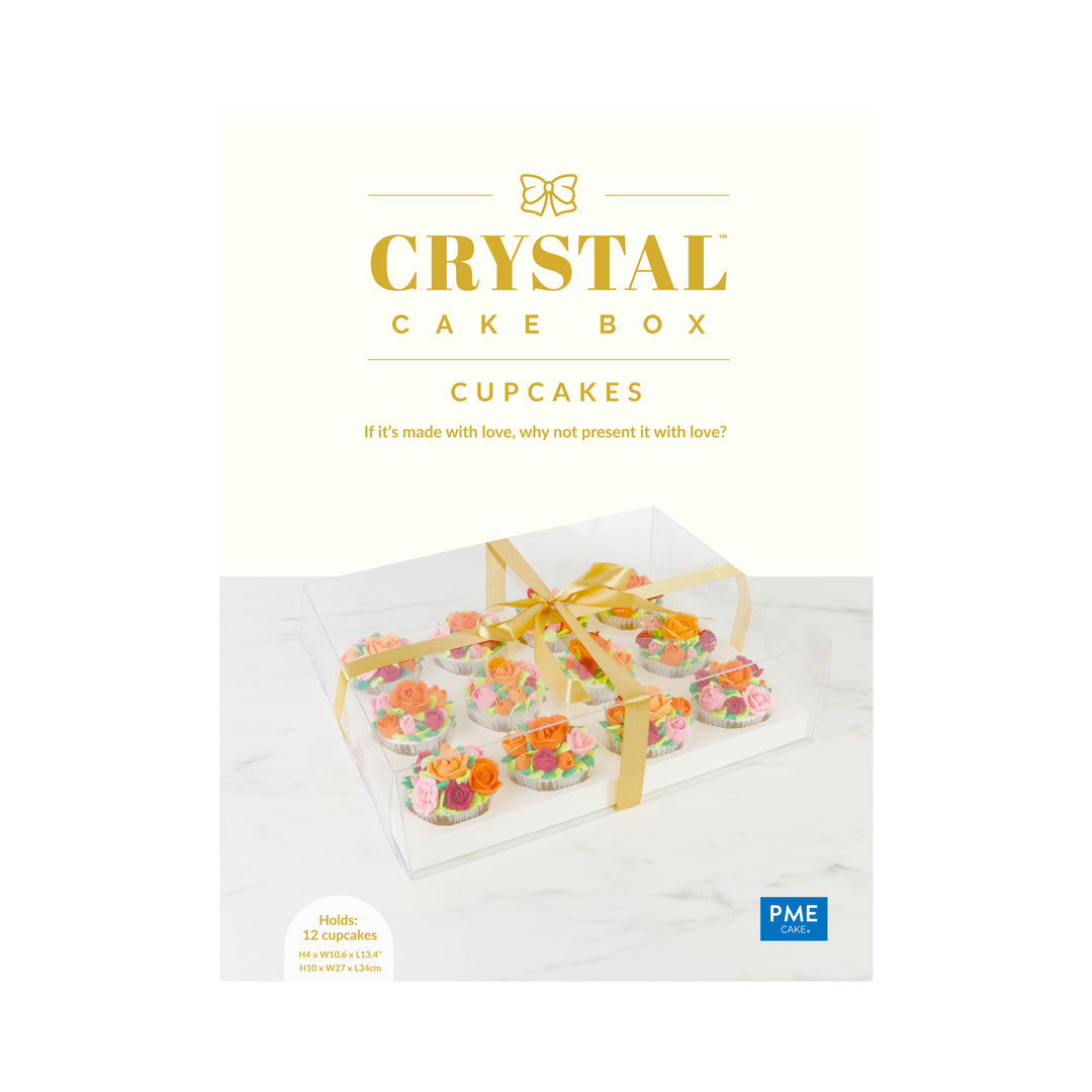 PME Crystal Cupcake Box