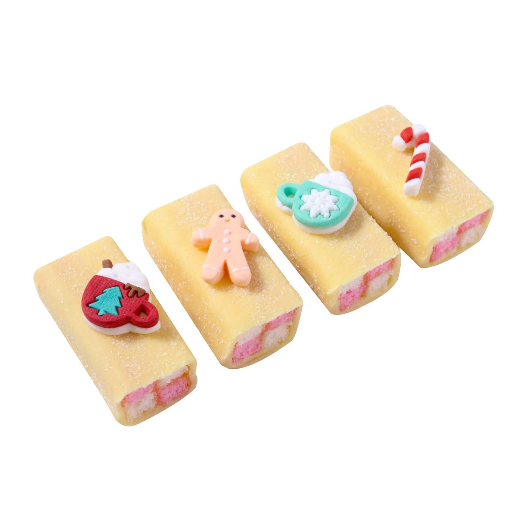 PME Christmas Cheer Edible Sugar Decorations 12pc