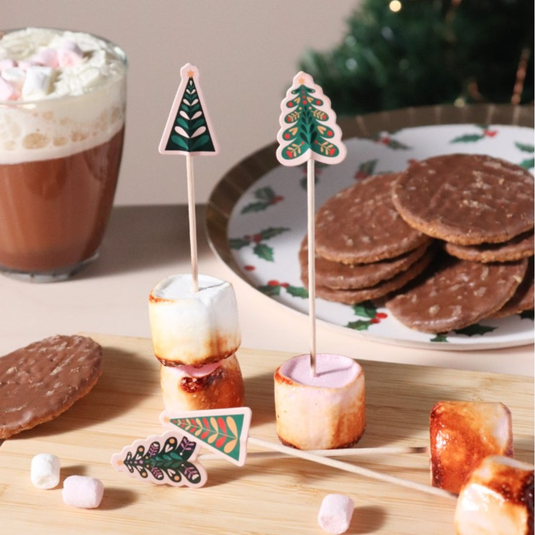 PME Christmas Trees Appetizer Picks 24pk