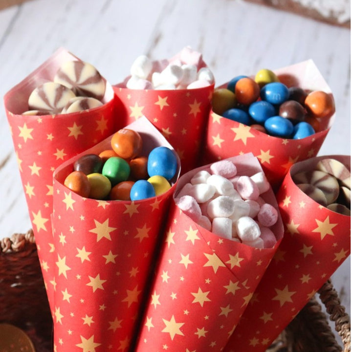 PME Golden Stars Parchment Paper (12 sheets)