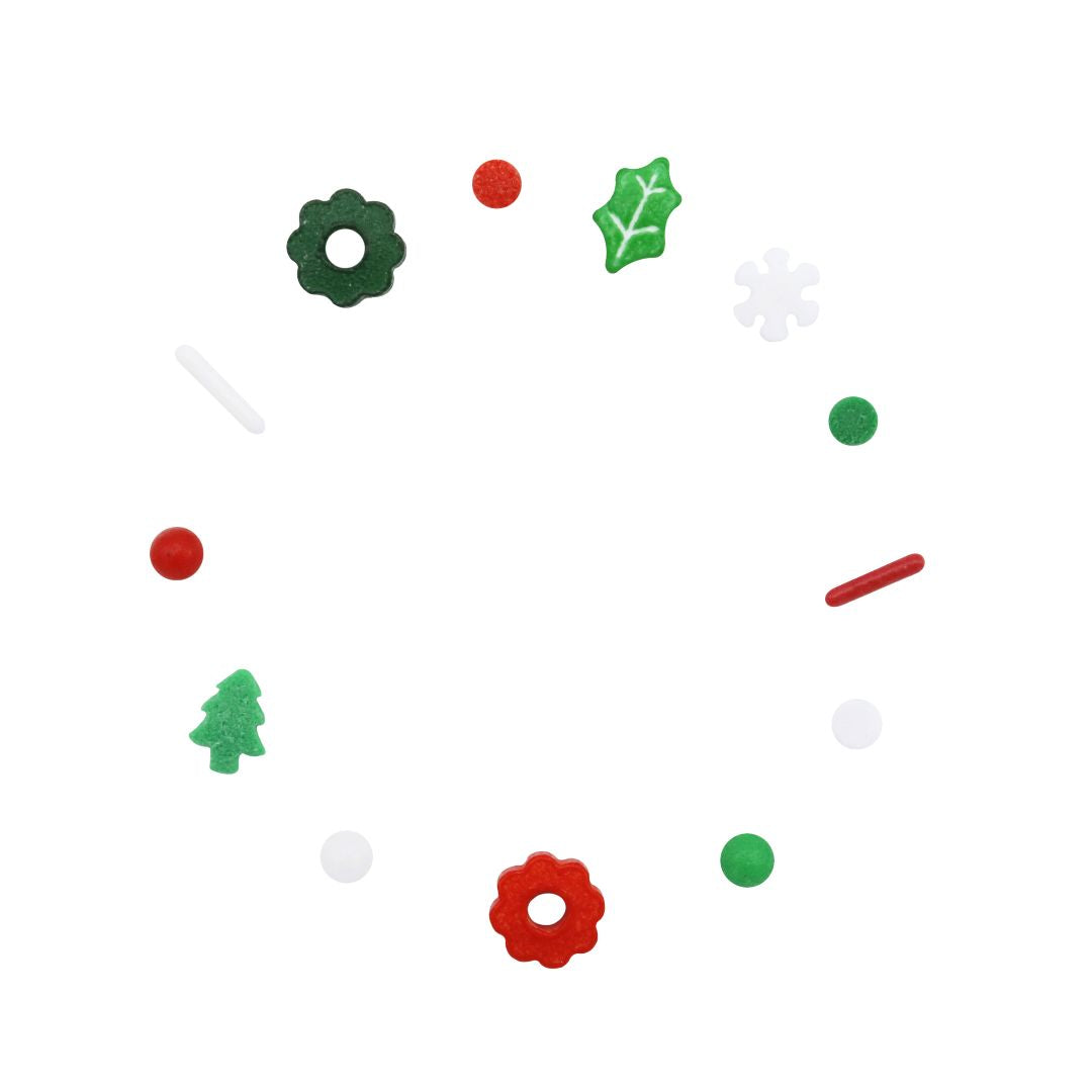 PME 6-in-1 Deck the Halls Sprinkles 158g