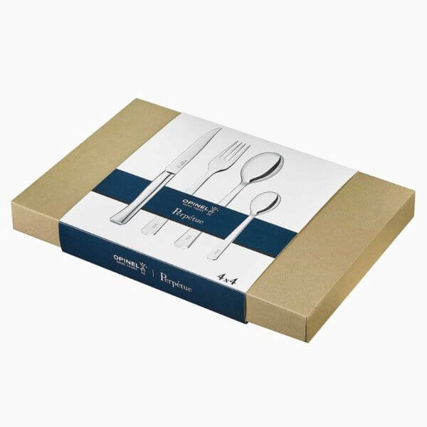 Opinel Perpetue S/S  Cutlery Set 16pce