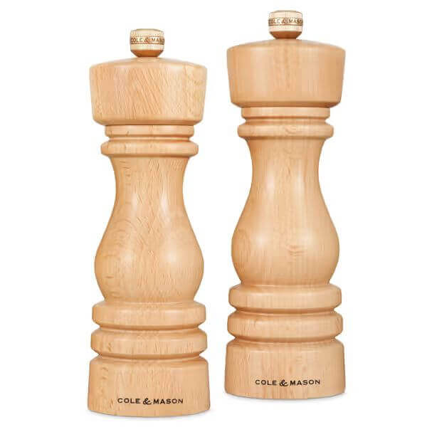 Cole & Mason London Natural Beech Mill Set