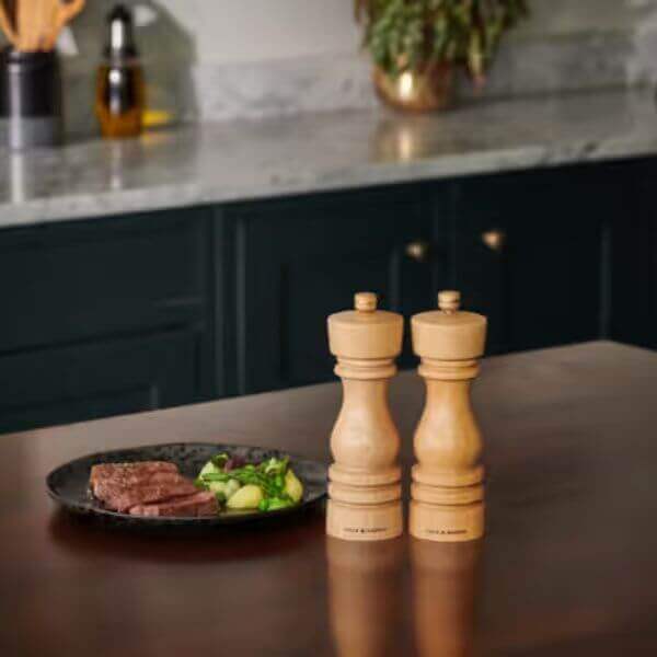 Cole & Mason London Natural Beech Mill Set