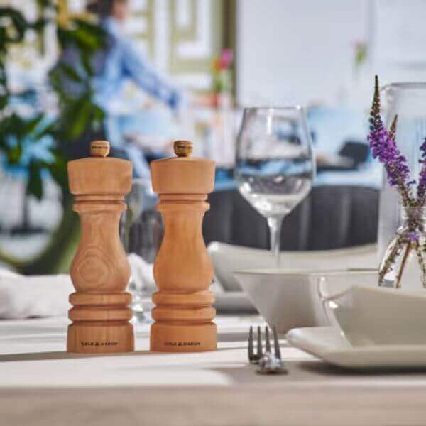 Cole & Mason London Natural Beech Mill Set