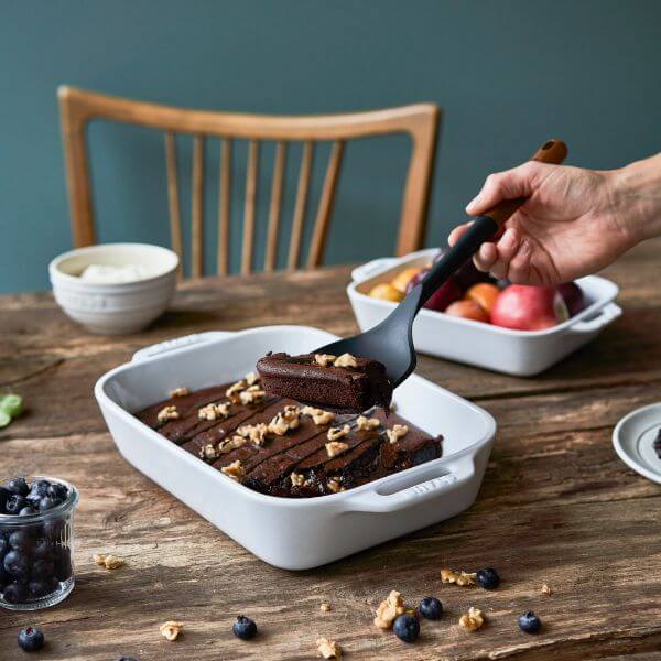 Staub Acacia Wood & Silicone Turner 30cm
