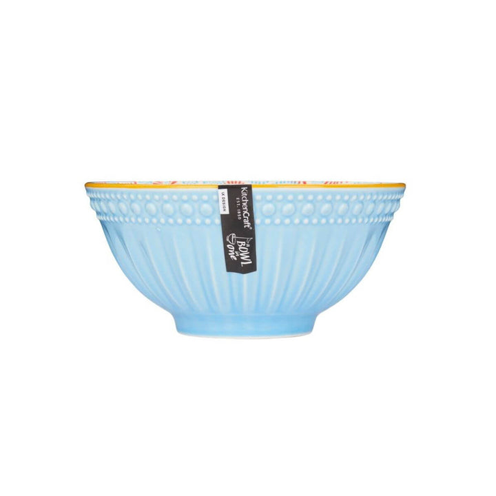 Mikasa Does it All Bowl 15.7cm Blue Mosaic