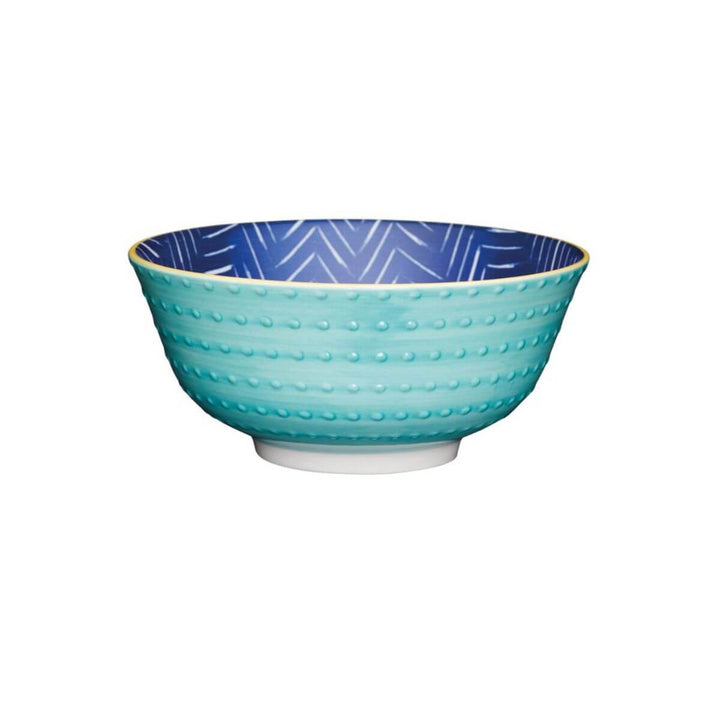 Mikasa Does it All Bowl 15.7cm Leafy Indigo