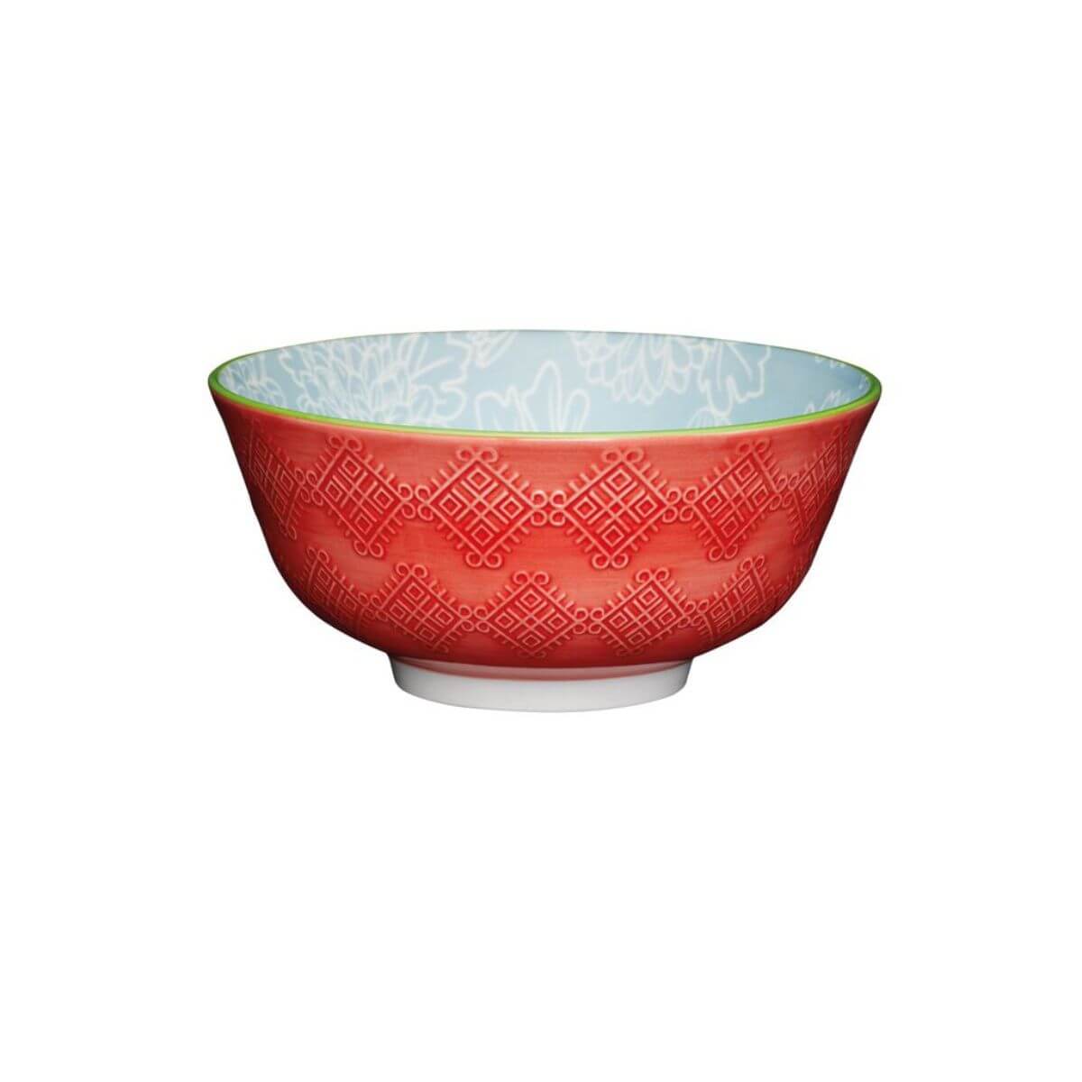 Mikasa Does it All Bowl 15.7cm Grey Floral