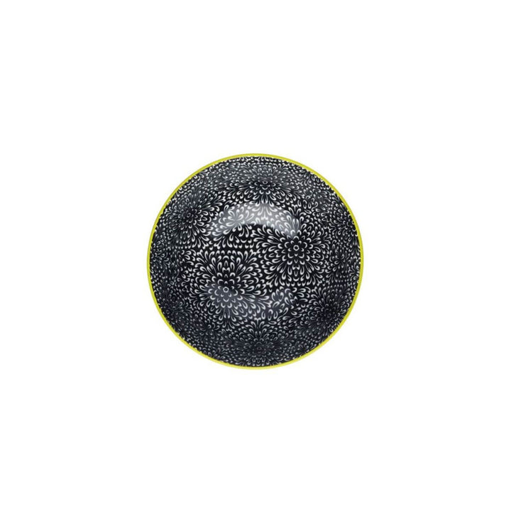 Mikasa Does it All Bowl 15.7cm Black Floral