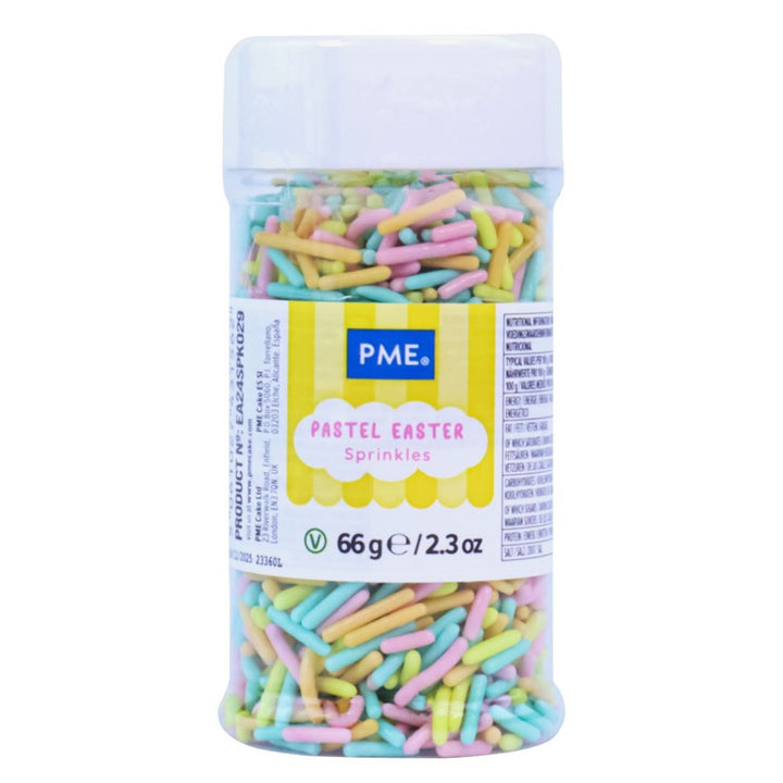PME Sprinkles - Pastel Jimmies 60g